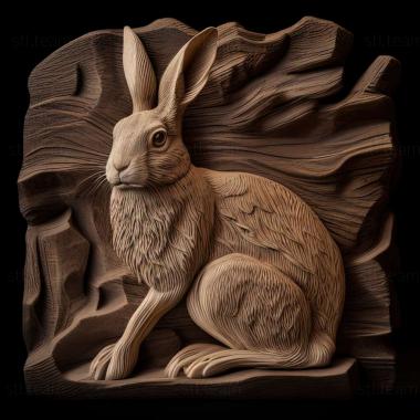 3D model Lepus microtis (STL)